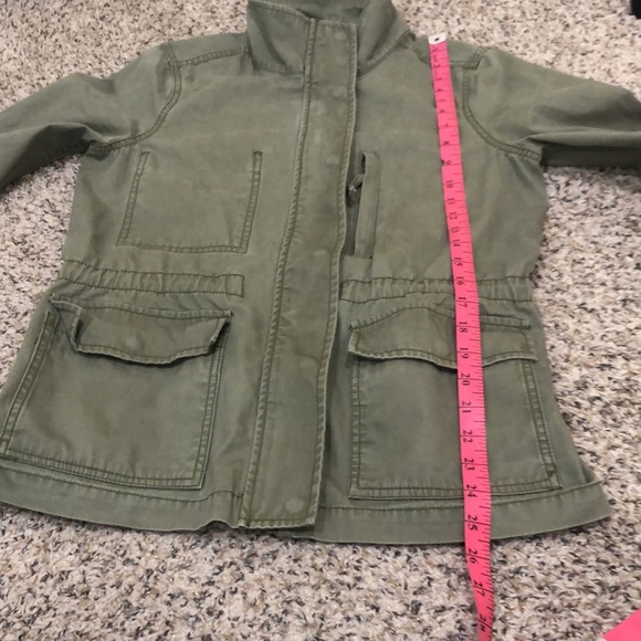 Madewell Fleet Military Jacket Size Small Olive Green Cotton - Picture 12 of 13
